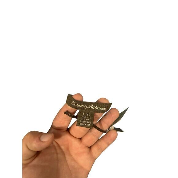 Tommy Bahama Caravan Away Hazy Teal Maxi Dress Halter Top Beach Womens L New - Picture 4 of 6